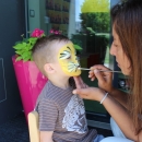 Den dětí začal malováním obličejů...